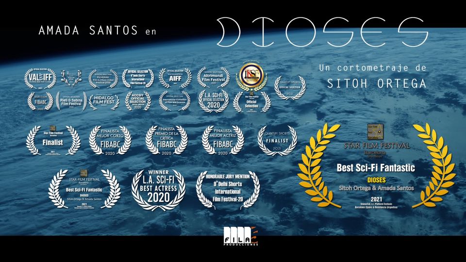 Nuevo premio para el cortometraje “Dioses” de Sitoh Ortega
